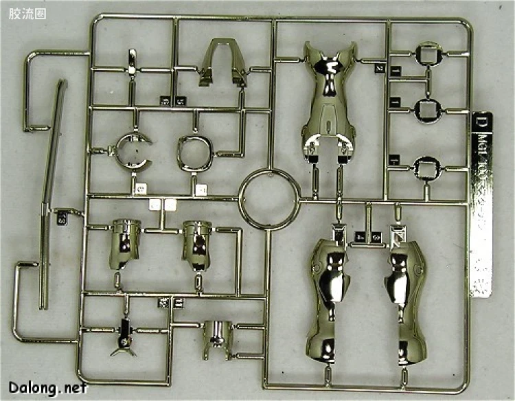 MG 彩色电镀版 GF13-001NHⅡ 尊者高达 超级模式 - 图片
